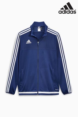 adidas Navy/White Track Top